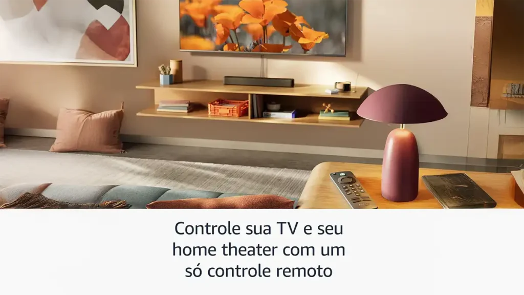 Amazon Fire TV , controle sua tv e seu home theater com um só controle remoto