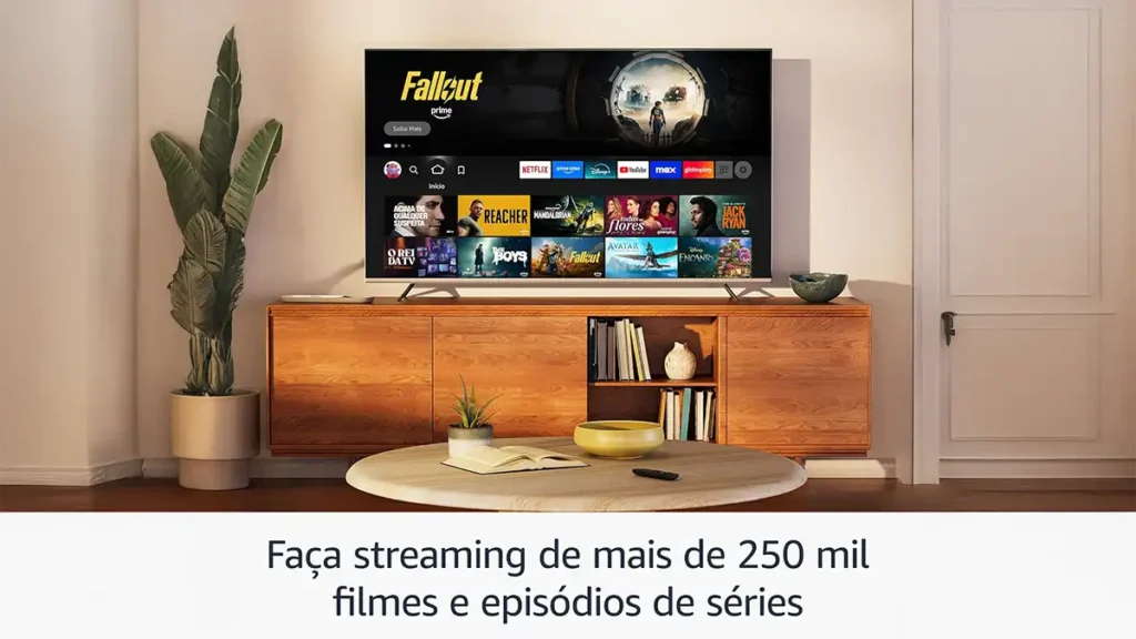 Amazon Fire TV Stick HD , faça streaming de mais de 250 mil filmes e episódios de séries