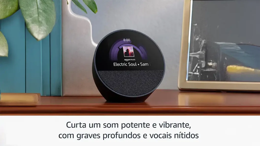  Echo Dot vs Echo Pop vs Echo Spot(Geração mais recente) | Despertador inteligente com som vibrante | Cor Preta